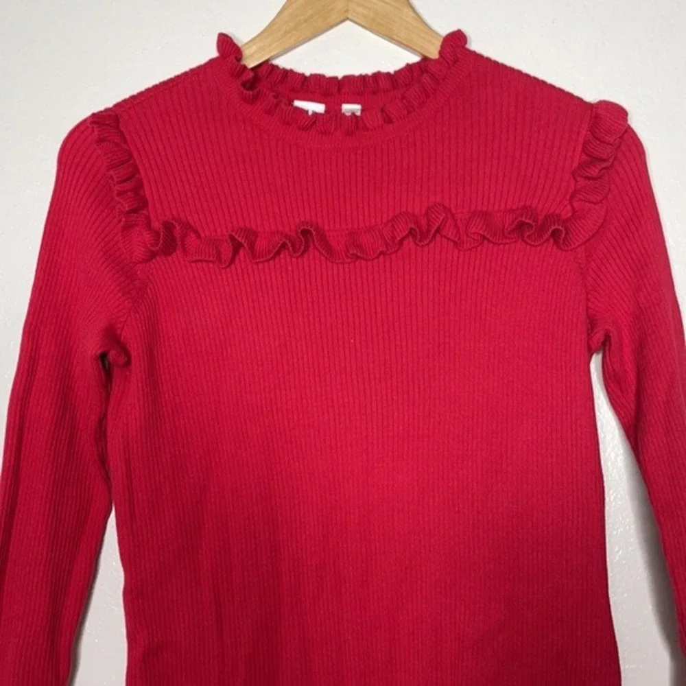 Gap Kids Long Sleeve Red Dress‎ sz XL